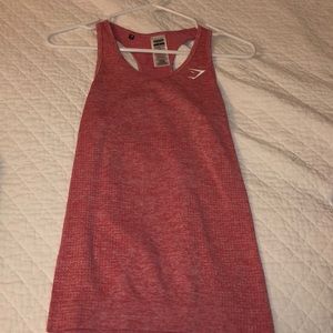 GYMSHARK SALMON WORKOUT TANK💗